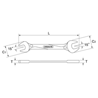 EA615AM-7A 13x17mm両口スパナ_選択画像02