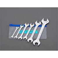 EA615BA 6本組/6-24mm両口スパナ(強力型)