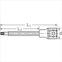 EA617ZT-130 1/2xT30/120mmビットソケット_選択画像04