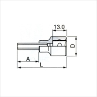 EA618JT-4 3/8x4mmヘックスビットソケット_選択画像03