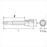 EA618PW-7 3/8x7mmヘックスビットソケット_選択画像03