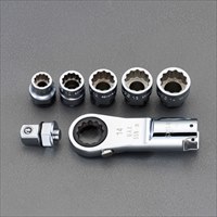 EA723JD 55Nm3/8ラチェットヘッドセット