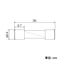 EA758ZZ-24A 250Vx3.0A/φ6.4mm管ヒュ-ズ_選択画像02