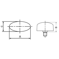 EA948BR-118 M10x40/40x15.5雄ネジノブ_選択画像02