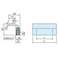 EA948BT-18 M4x0.7 プルハンドル アルミ/白_選択画像02