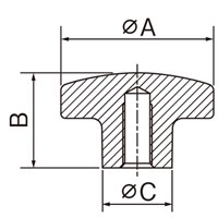 EA948BX-22 M8x40雌ネジノブ_選択画像03