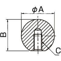 EA948BX-36 M12x50アルミ製雌ネジボ-ル_選択画像03
