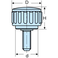 EA948BX-73 M4x6/15雄ネジナ-ルドノブ_選択画像02