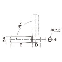 EA948CE-52 M8x77製回転ハンドル_選択画像04