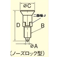 EA948DD-75 M20x10ノ-ズロック型プランジャ_選択画像02