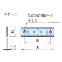 EA948J-222 100垂直/下方向スケ-ルネジ穴付_選択画像03