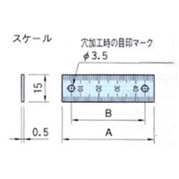EA948J-232 100垂直/上方向スケ-ルネジ穴付_選択画像02