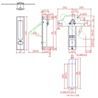 EA951CE-12 115x27ドアロックハンドル_選択画像04