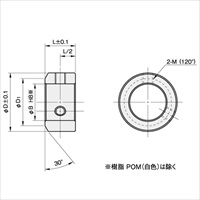 EA966CA-49 20x32x12セットカラ-(SUS304)_選択画像04