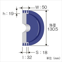 125mm [3本構]Vプーリー(A/AX)_選択画像02
