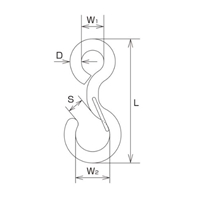 EA638AA-2 6x68mmアイフック_選択画像03