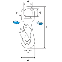 EA638AF-21 71mmスイベルスナップ_選択画像03