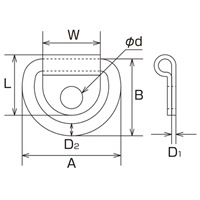EA638BK-24 21x20mmグランドフック_選択画像03