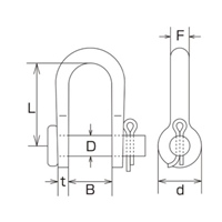 EA638DD-6 6mm割ピン式シャックル_選択画像04