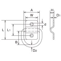 EA638EB-13 13x26mmD型ハンガー_選択画像03