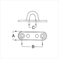 EA638GE-1 76x22mm/16mm強力型パッドアイ_選択画像04