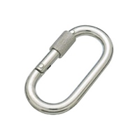 EA638JG-51 80x30x10mm安全環付カラビナ