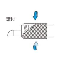 EA638JG-51 80x30x10mm安全環付カラビナ_選択画像02