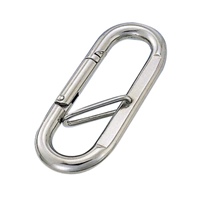 57x16x5.0mm抜け止付カラビナ(ステンレス製_選択画像02