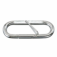 EA638JK-2 67x18x6.0mm抜ケ止付カラビナ