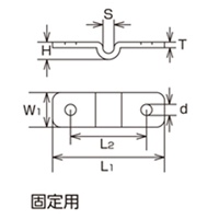 EA638M-114チェーンホルダ-6mmチェーン固定_選択画像03