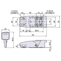 75x24mmパッチン(鍵付)_選択画像03