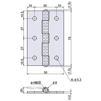 EA951CK-14 75x50mm丁番(2個)_選択画像03