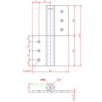 EA951CT-11 100x60mm旗丁番(右勝手)_選択画像04
