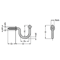 EA951DA-35 2.7x21mmフックネジ付(2本)_選択画像03