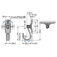 EA951DC-9 40x(16x42)mm回転フック_選択画像04