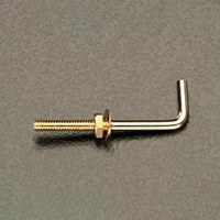 EA951DR-41 3.2x25mmナットネジ付L形フック
