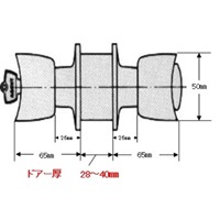 EA951KB-2 28-40mm/60mm玄関錠_選択画像02