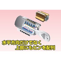 EA951KB-11 22-43mm取替用ドアノブ(鍵付)_選択画像02