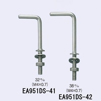 φ3.5x32mmナットねじ付L型フック(SUS/2本)_選択画像02
