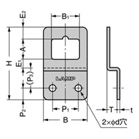 EA951DZ-2 22x36.5mmハンガープレ-ト_選択画像03