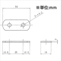 EA951EA-114A 19x125mmフラット型連結金具_選択画像04