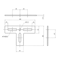 EA951EA-141A 24x100x64mmT型連結金具_選択画像03