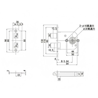 EA951KB-13 32-43mm/64mm玄関錠(取替エ用)_選択画像04
