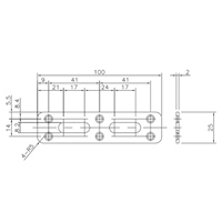 EA951EB-131 100x25mm補強金具_選択画像02