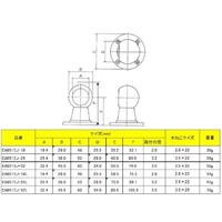 EA951EJ-19L 75mm(19mm)ブラケット(先端用)_選択画像04