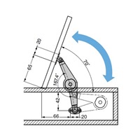 EA951LE-8 122mmステ-(ワンタッチ式/左用)_選択画像02