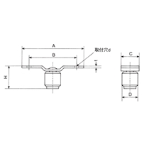 EA970BF-33 3号レ-ル用ガイドローラ-_選択画像02
