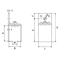 EA970CC-2 2号トラックレ-ル用取付金具横受_選択画像04