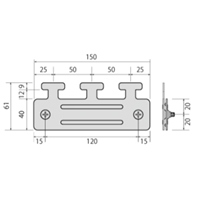 EA970GC-6 150x61mmシートハンガー_選択画像02