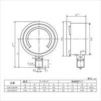 EA729DW-1 G3/8/75mm/0-1.0KPa微圧計_選択画像04